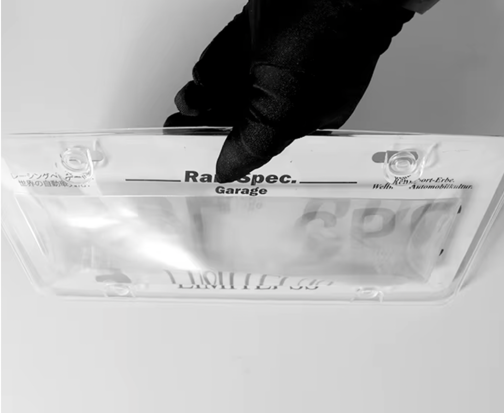 License Plate Cover